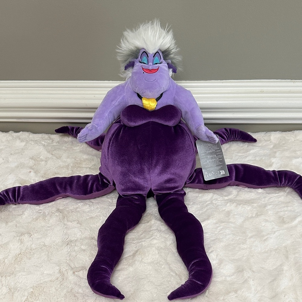 NWT Disney Ursula from The Little Mermaid plush 23in